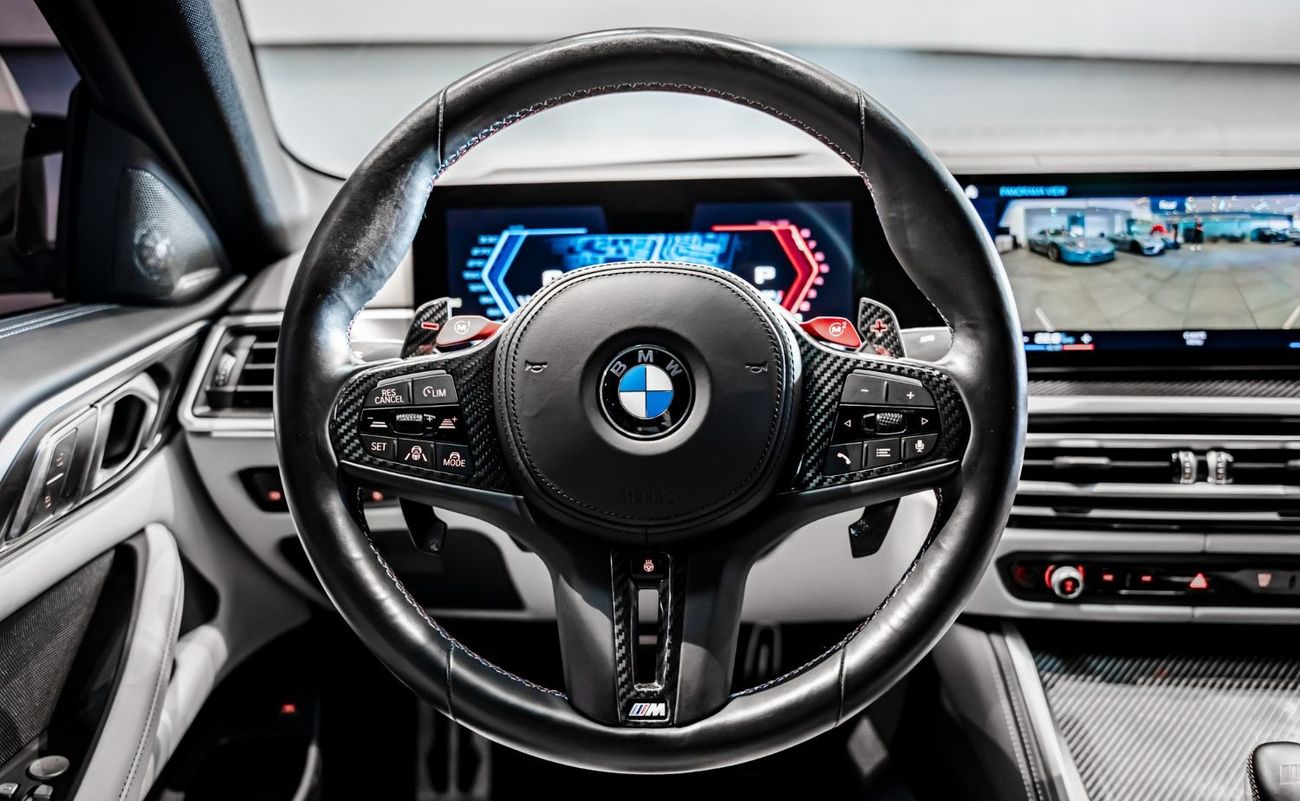 بي أم دبليو M4 2024 BMW M4 Competition, 2028 BMW Warranty + Service Contract, Akrapovic Exhaust, Low KMs, GCC