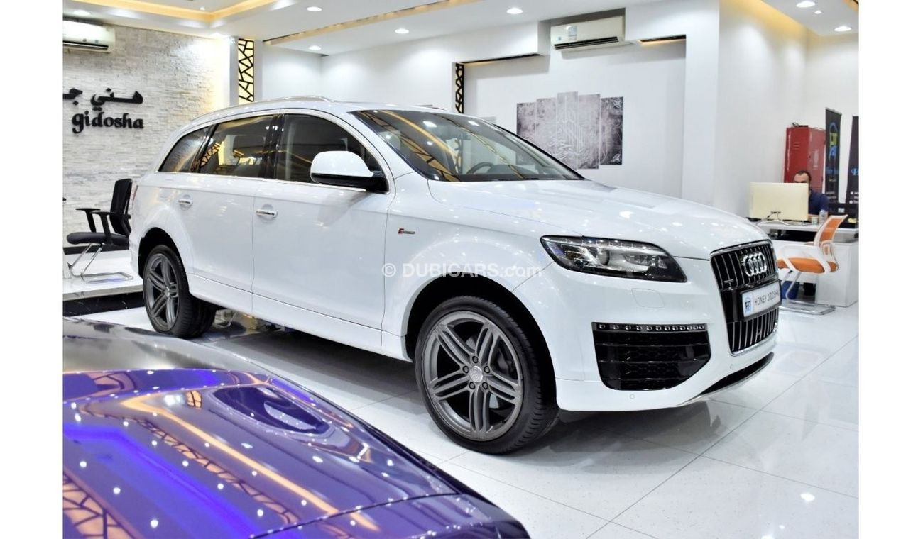 Audi Q7 EXCELLENT DEAL for our Audi Q7 S-Line QUATTRO ( 2015 Model ) in White Color GCC Specs