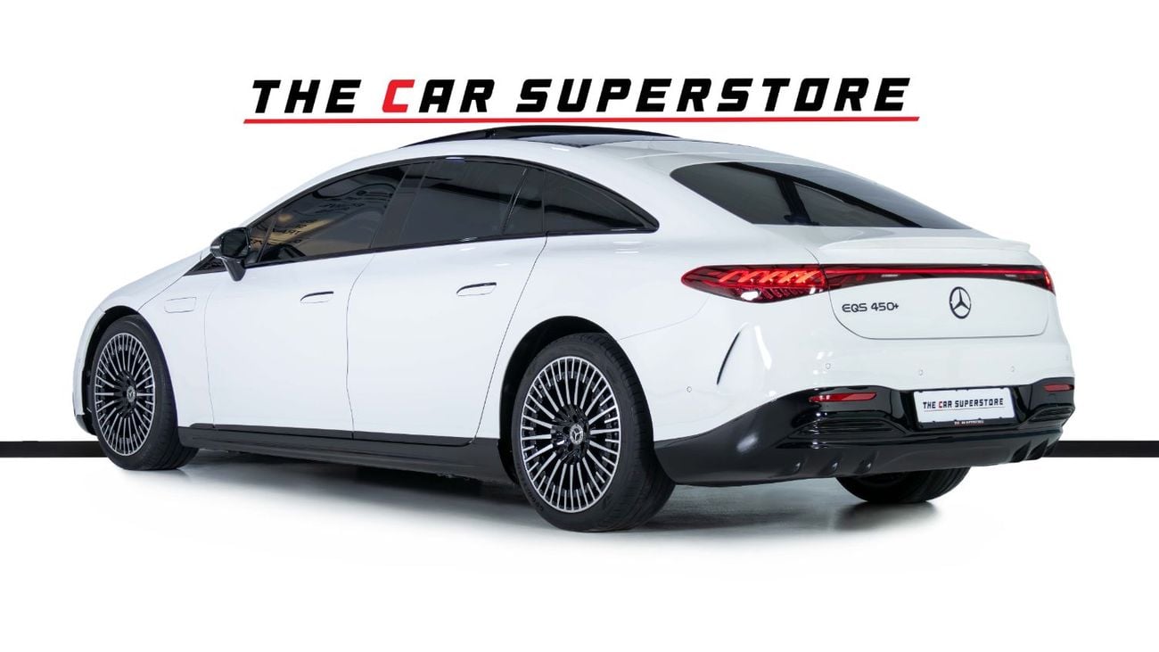 Mercedes-Benz EQS 450+ 450 PLUS-GCC-Gragash Warranty-High Specifications-Night Package-22Inch AMG Rims