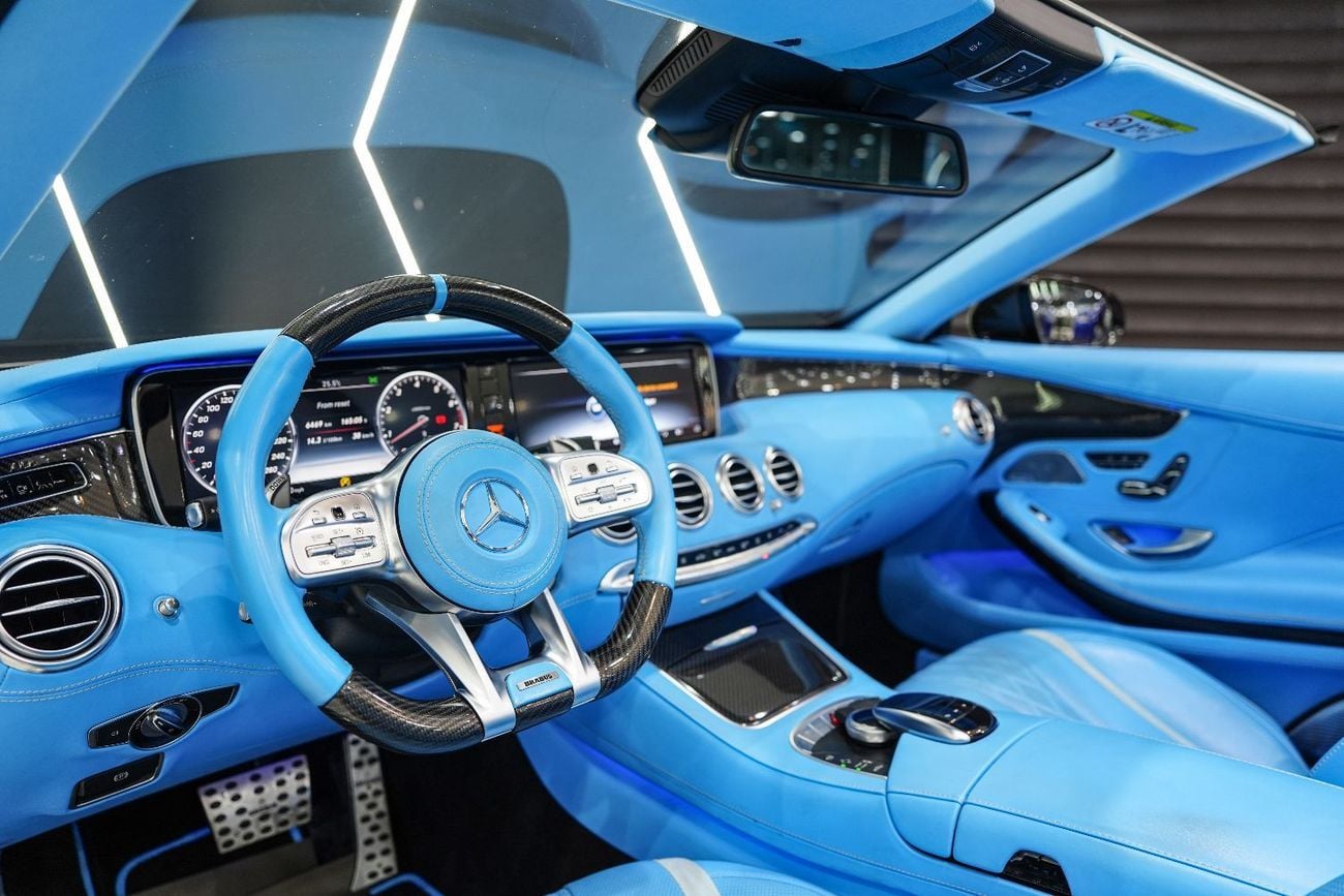 مرسيدس بنز S 500 Std 4.7L Cabriolet, Special Edition, BRABUS KIT, Very Low KM, GCC Spec!!