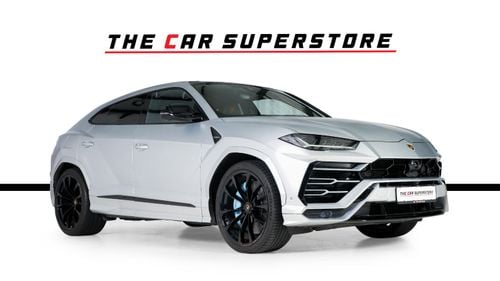 Lamborghini Urus STD Exclusive Leather With Orange Stitching-Black Exterior Pack-23 Inch Black Rims