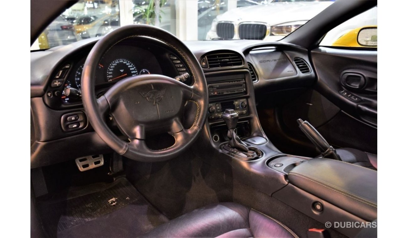 Chevrolet Corvette THE LEGENDARY! IMMACULATE CONDITION! Chevrolet Corvette C5 ( 2004 Model! ) Yellow Color! GCC Specs