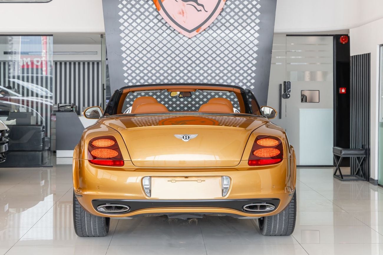 Bentley Continental GT Bentley Continental GT Supersports Convertible | 2011 | GCC