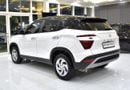 Hyundai Creta EXCELLENT DEAL for our Hyundai Creta ( 2024 Model ) in White Color GCC Specs