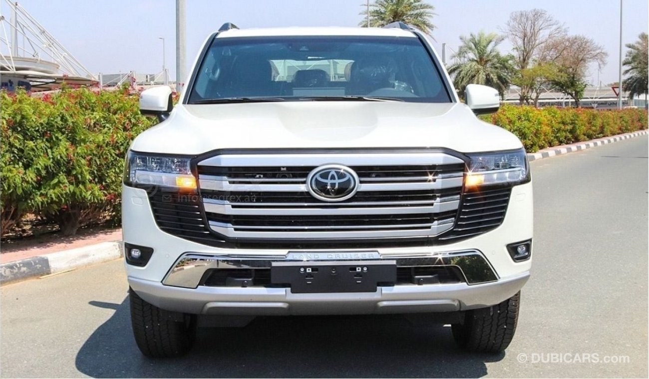 تويوتا لاند كروزر GXR LC300 4.0L 6CYL EURO SPECS WITH HEATER AND COOLER SEATS AVAILABLE IN UAE