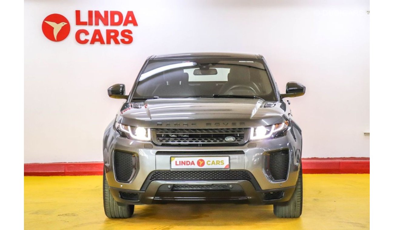 لاند روفر رانج روفر إيفوك Range Rover Evoque Landmark 2018 GCC under Agency Warranty with Zero Down-Payment.