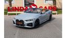 BMW 420i M Sport 2.0L BMW 420i M-Sport Convertible 2022 GCC under Agency Warranty and Service Contract with F
