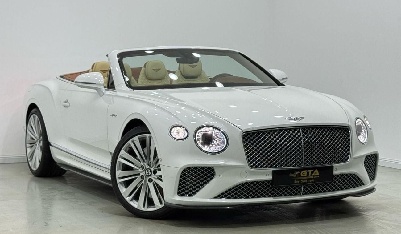 Bentley Continental GTC Speed W12 2022 Bentley Continental GTC Speed, Full Service History, Fully Loaded, Very Low Kms, W12