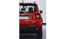 جيب رينيجيد EXCELLENT DEAL for our Jeep Renegade Longitude ( 2017 Model ) in Red Color GCC Specs