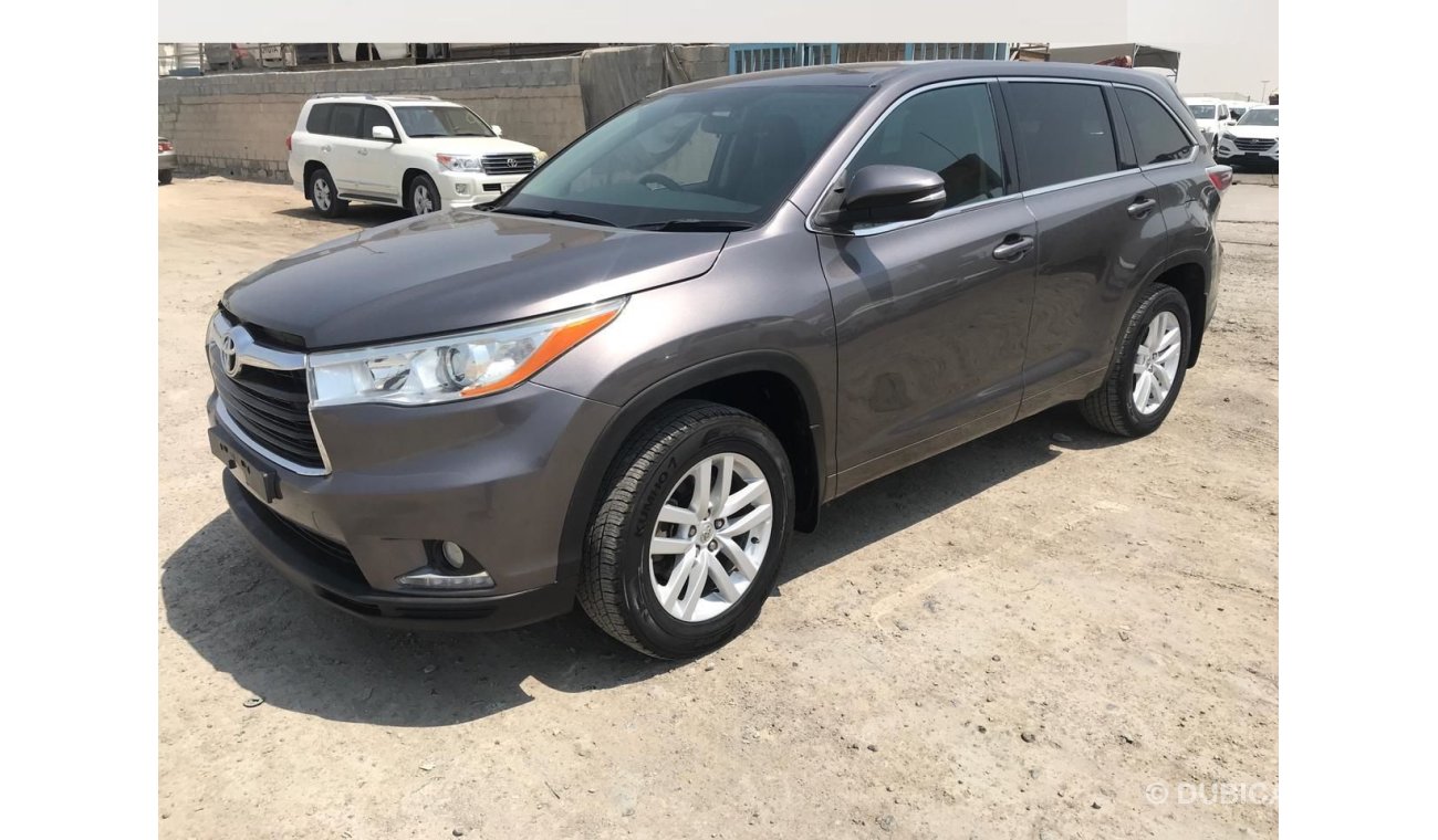 Toyota Kluger petrol v6 year 2014 grey color