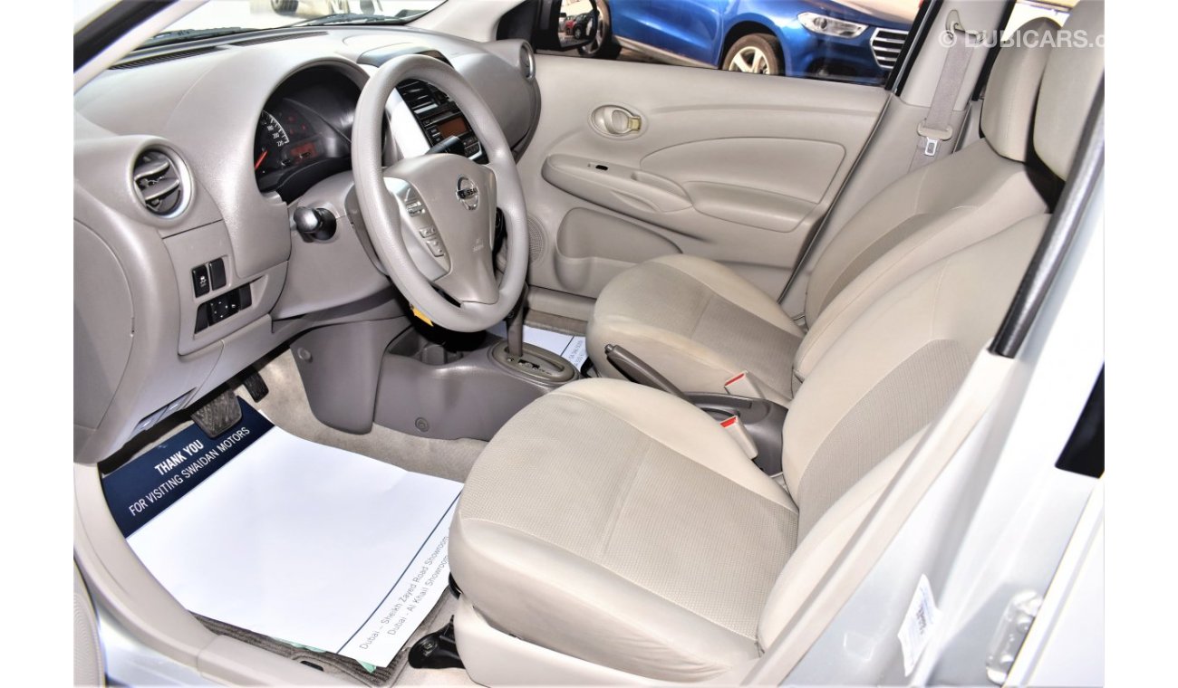 Nissan Sunny AED 579 PM | 1.5L SV GCC DEALER WARRANTY