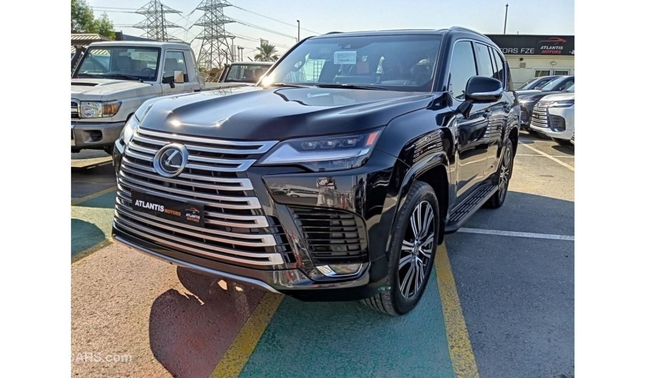 لكزس LX 600 سيجناتشر LEXUS LX 600 SIGNTURE BLACK/RED