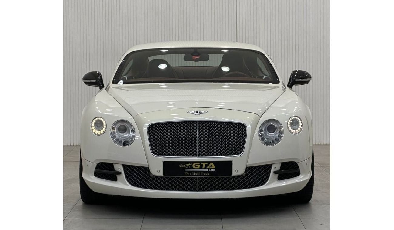 بنتلي كونتيننتال جي تي 2014 Bentley Continental GT Speed W12, Service History, Very Low Kms, GCC