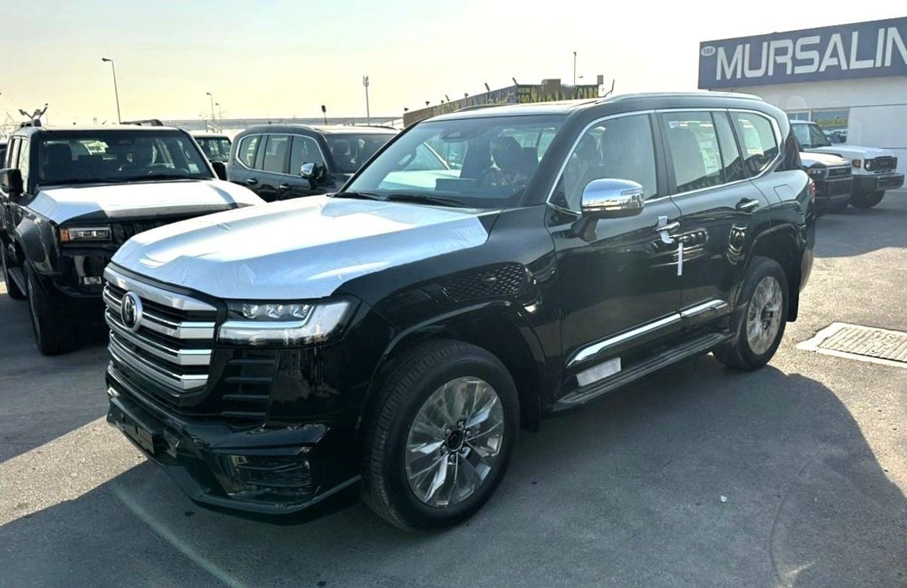 Toyota Land Cruiser Landcruiser VXR 3.5L 2025 Black Petrol  GCC (Export Only)