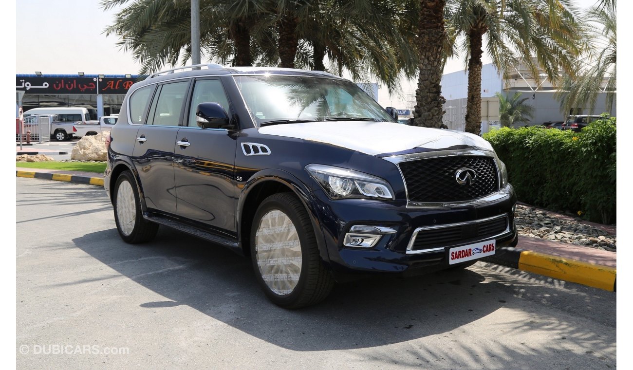 Infiniti QX80 5 yrs Unlimited Warranty