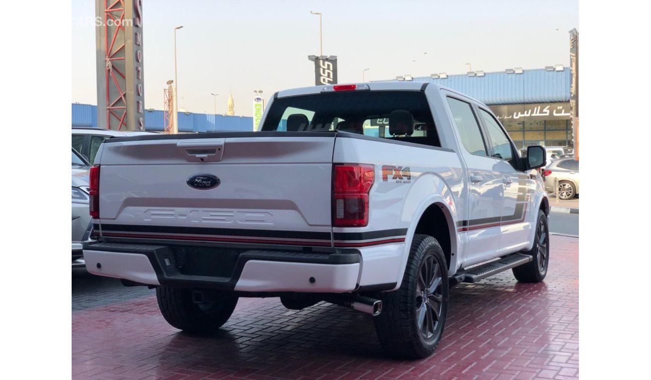 Ford F-150 LARIAT FX4 5.0 2018 GCC LOW MILEAGE FSH WITH AL TAYER WARRANTY IN MINT CONDITION AED 165,000  Posted