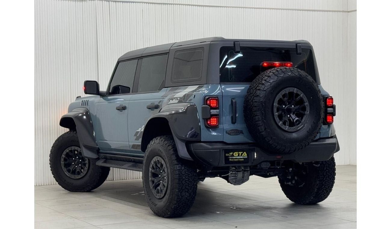 فورد برونكو Raptor 3.0L V6 2023 Ford Bronco Raptor, Nov 2028 Al-Tayer Warranty + Service Package, Full Service H