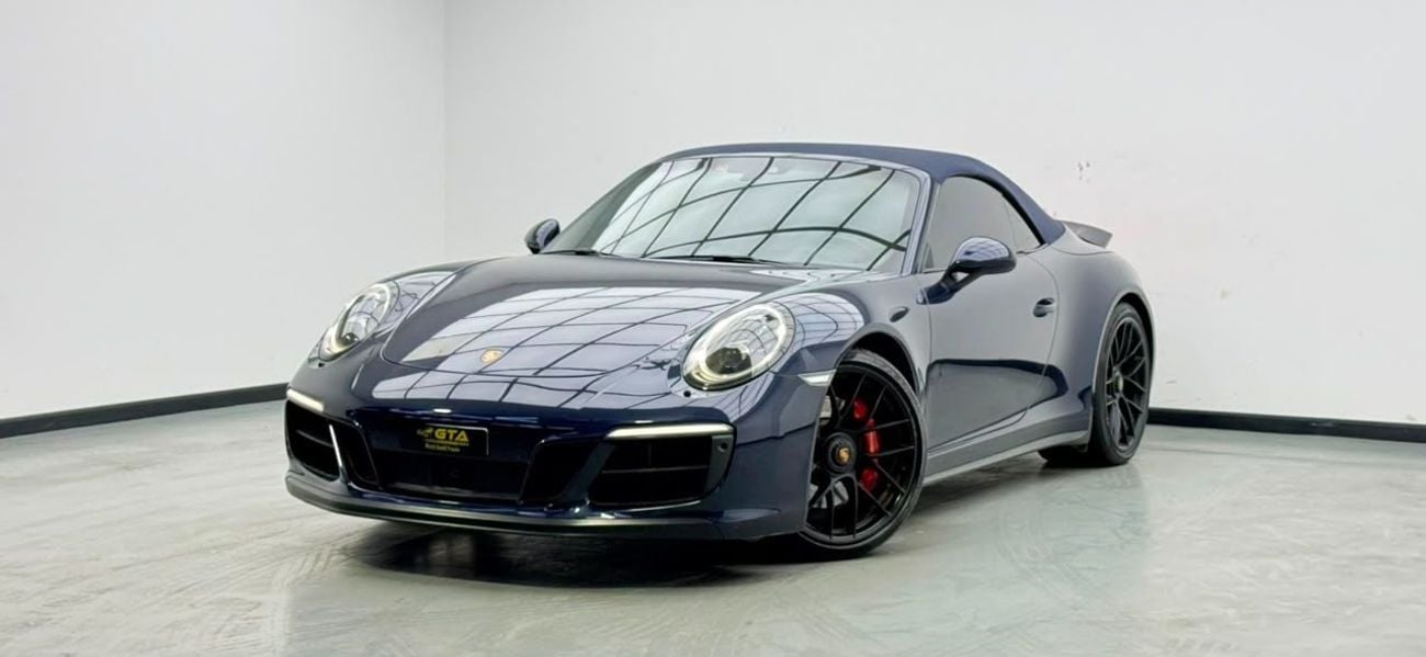 بورش 911 CARRERA 4GTS 2018 Porsche 911 Carrera 4 GTS Cabriolet, Full Service History, Fully Loaded, Excellent Condition