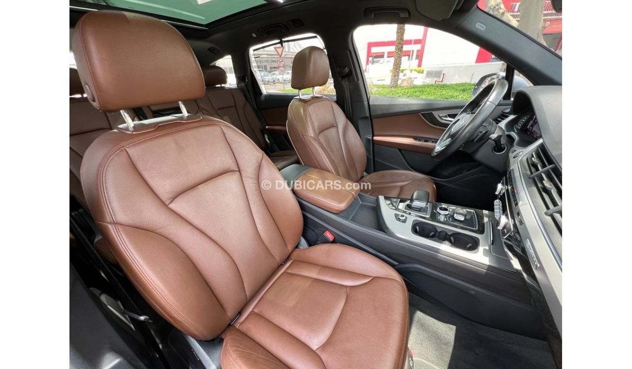 Audi Q7 45 TFSI quattro AUDI Q7 45 TSFI QUATTRO 2016 GCC FULL OPTIONS IN PERFECT CONDITION