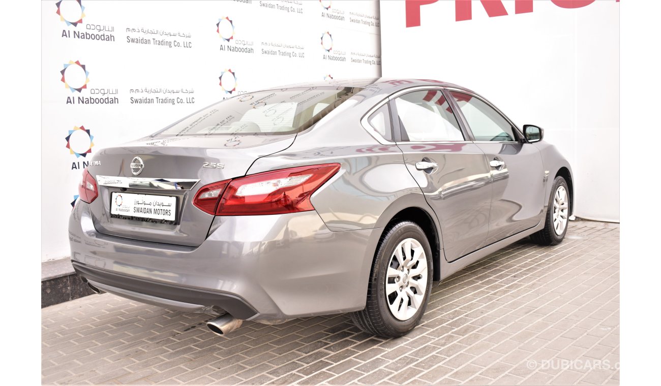 Nissan Altima AED 1135 PM | 0% DP | 2.5L S GCC WARRANTY NAVIGATION REAR CAMERA