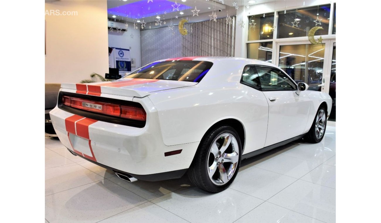 Dodge Challenger FULL SERVICE HISTORY! Dodge Challenger 2013 Model!! in White Color! GCC Specs