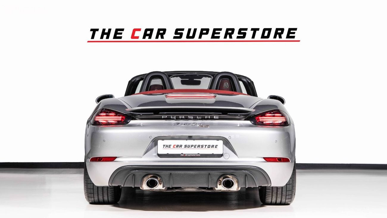 Porsche 718 Boxster 2022-PORSCHE BOXSTER-25 YEARS ANNIVERSARY EDITION-GCC-SPECIAL CAR-AL NABOODA WARRANTY TILL 2026