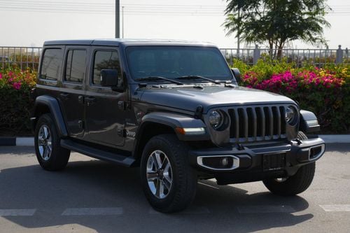 Jeep Wrangler SAHARA UNLIMITED 2018!! GCC SPECS!! FULL SERVICE HISTORY FROM AL FUTTAIM