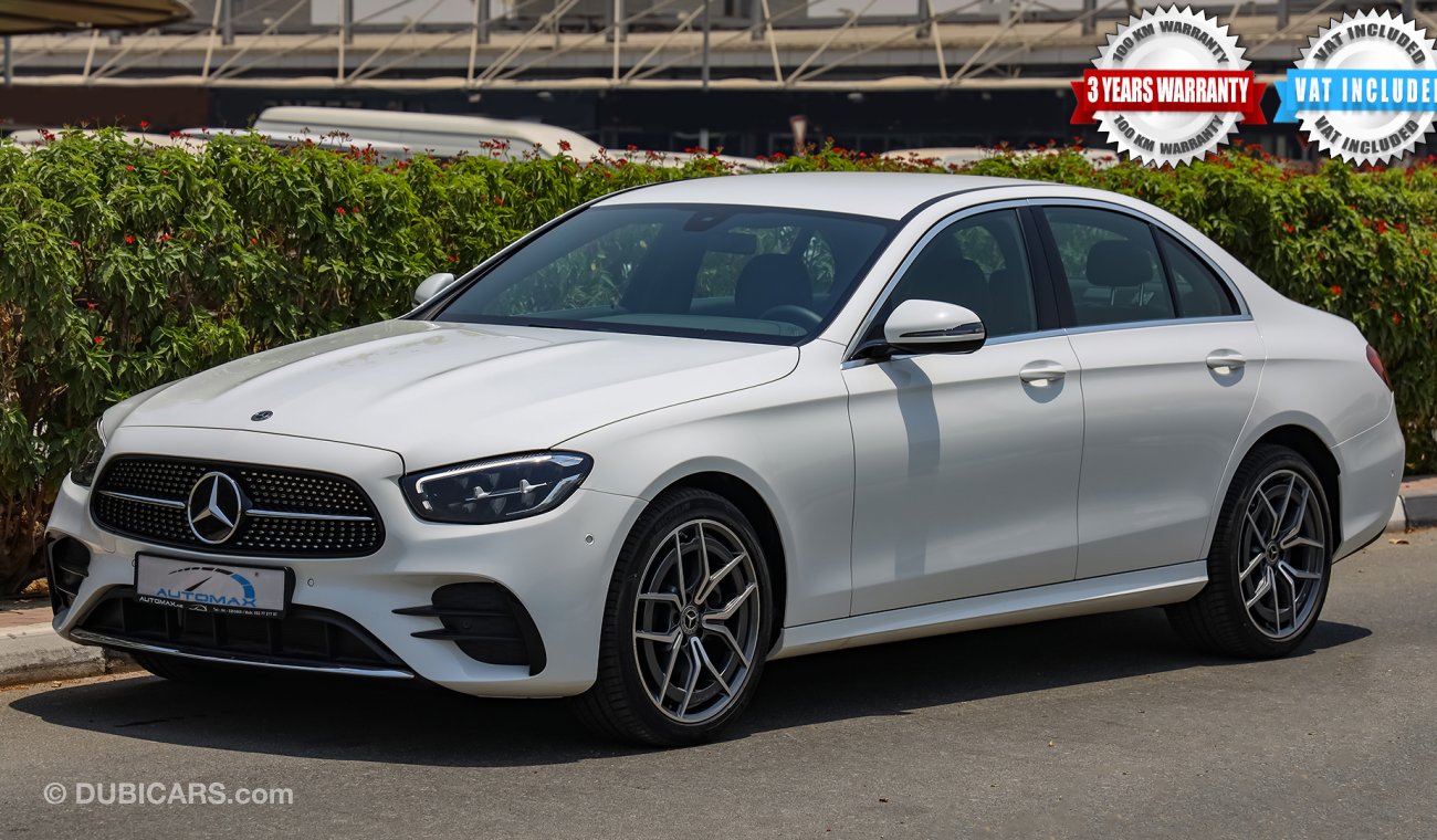 مرسيدس بنز E200 AMG , خليجية 2021 , 0 كم , مع ضمان 3 سنوات أو 100 ألف كم