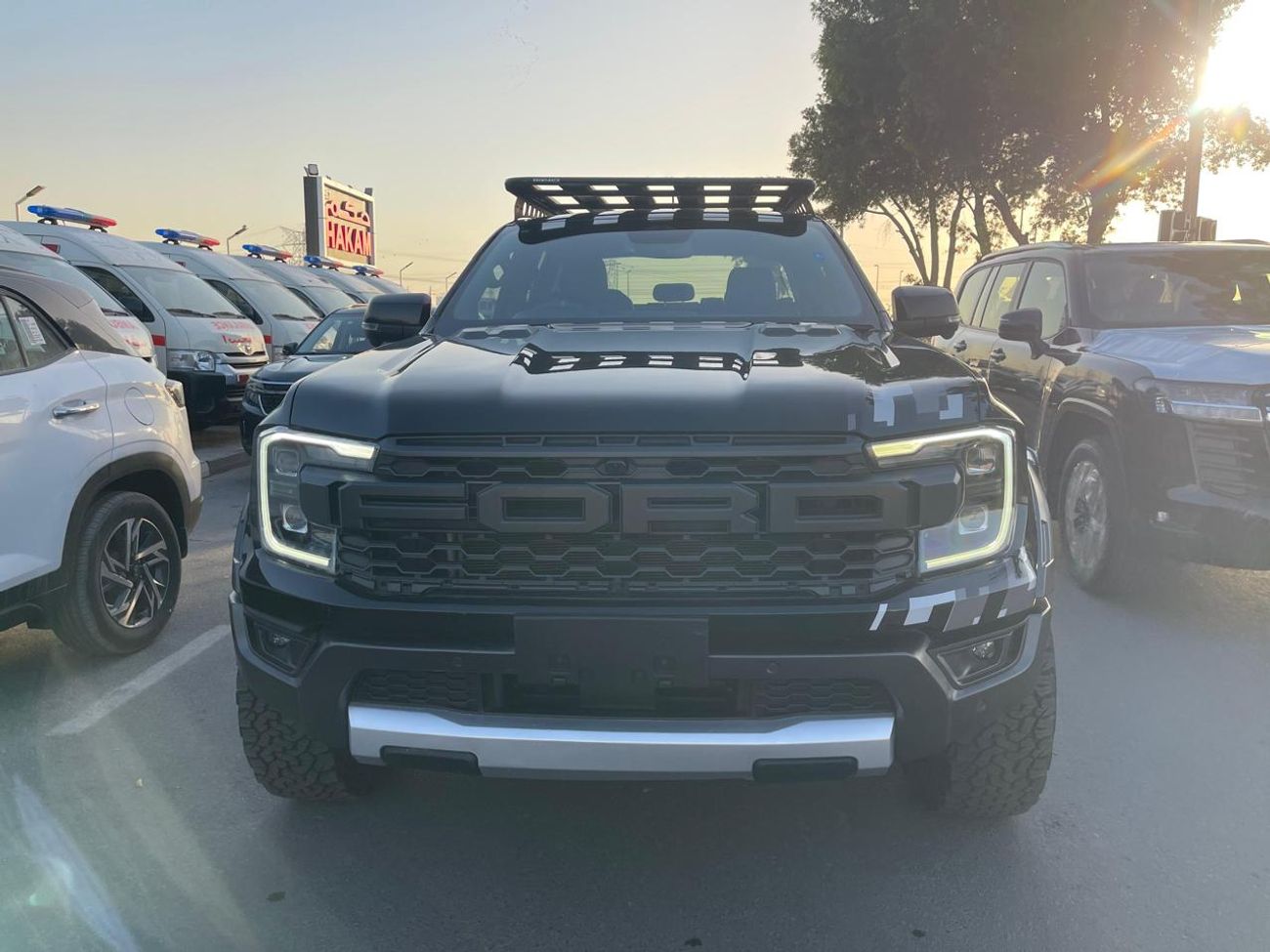 Ford Ranger Raptor Ford Ranger Raptor 2024 Model 3.0L v6 petrol Engine Colour Black push start Transmission Automatic I