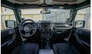 Jeep Wrangler Unlimited  | 2,037 P.M | 0% Downpayment |  Immaculate Condition!