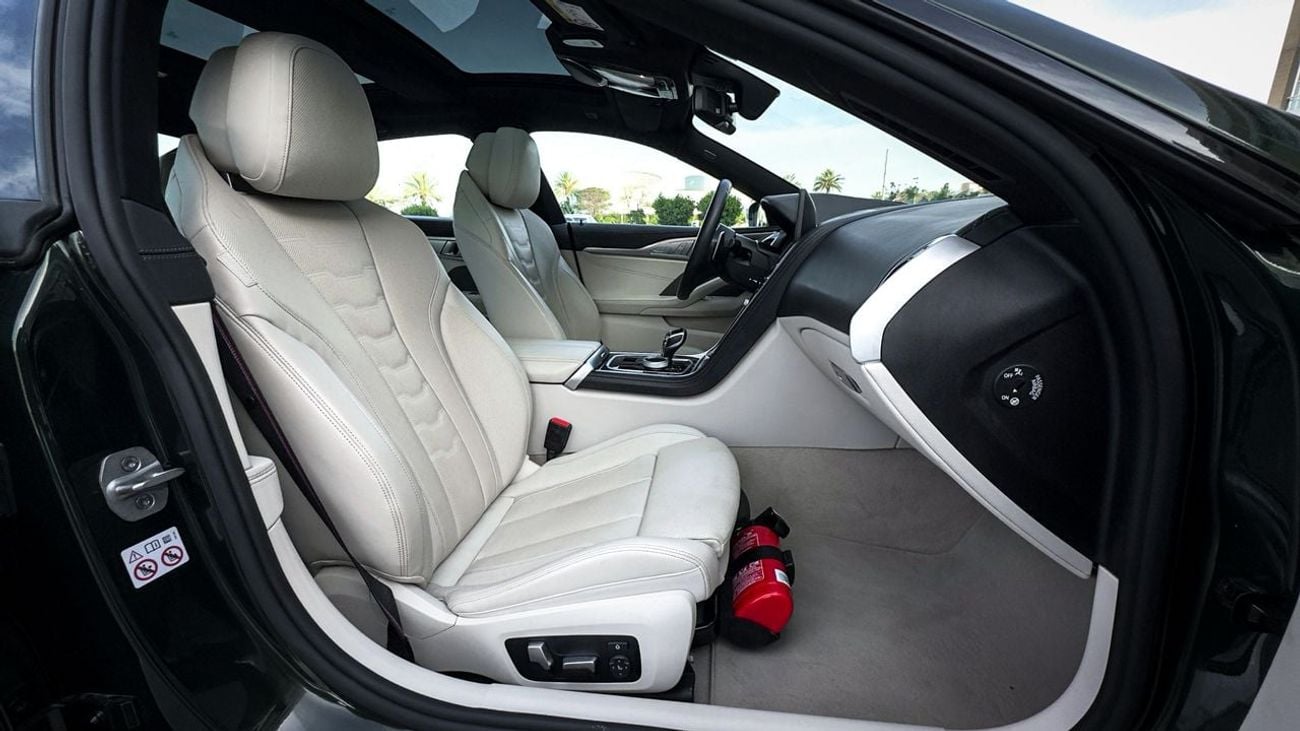 بي أم دبليو 840i GCC UNDER WARRANTY AGMC 2027