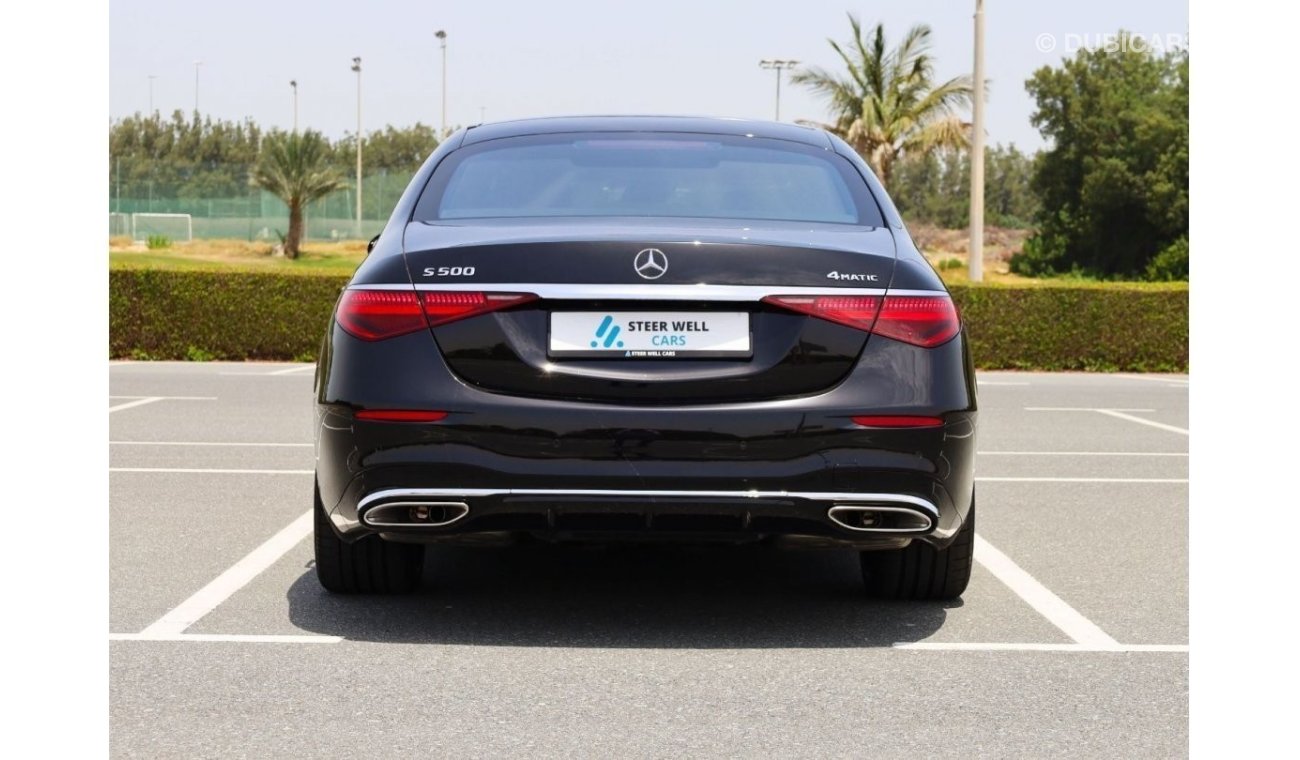 Mercedes-Benz S 500 AMG 4MATIC 3.0L - HIGH OPTIONS WITH 2 YEARS WARRANTY | GCC SPECS