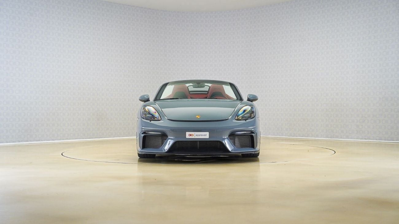 بورش 718 سبيدر Special Offer | AED 7,134 PM | Up to 3 Years Unlimited Warranty | 718 Boxster - Spyder Manual
