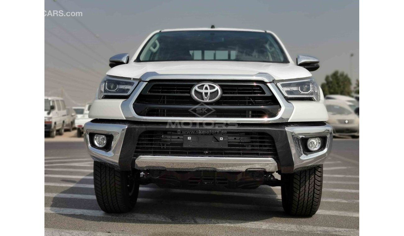 تويوتا هيلوكس 2.7L PETROL,AUTOMATIC, 4WD, REAR CAMERA, LED HEADLIGHTS (CODE # THFO01)