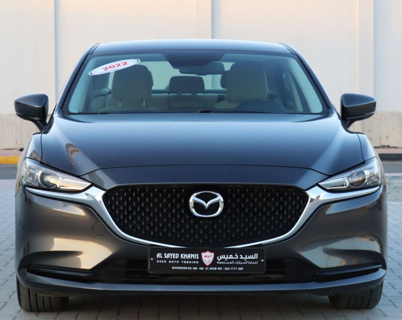 مازدا 6 مازدا 6 2022 خليجي بحالة الوكالة بدون صبغ بدون حوادث