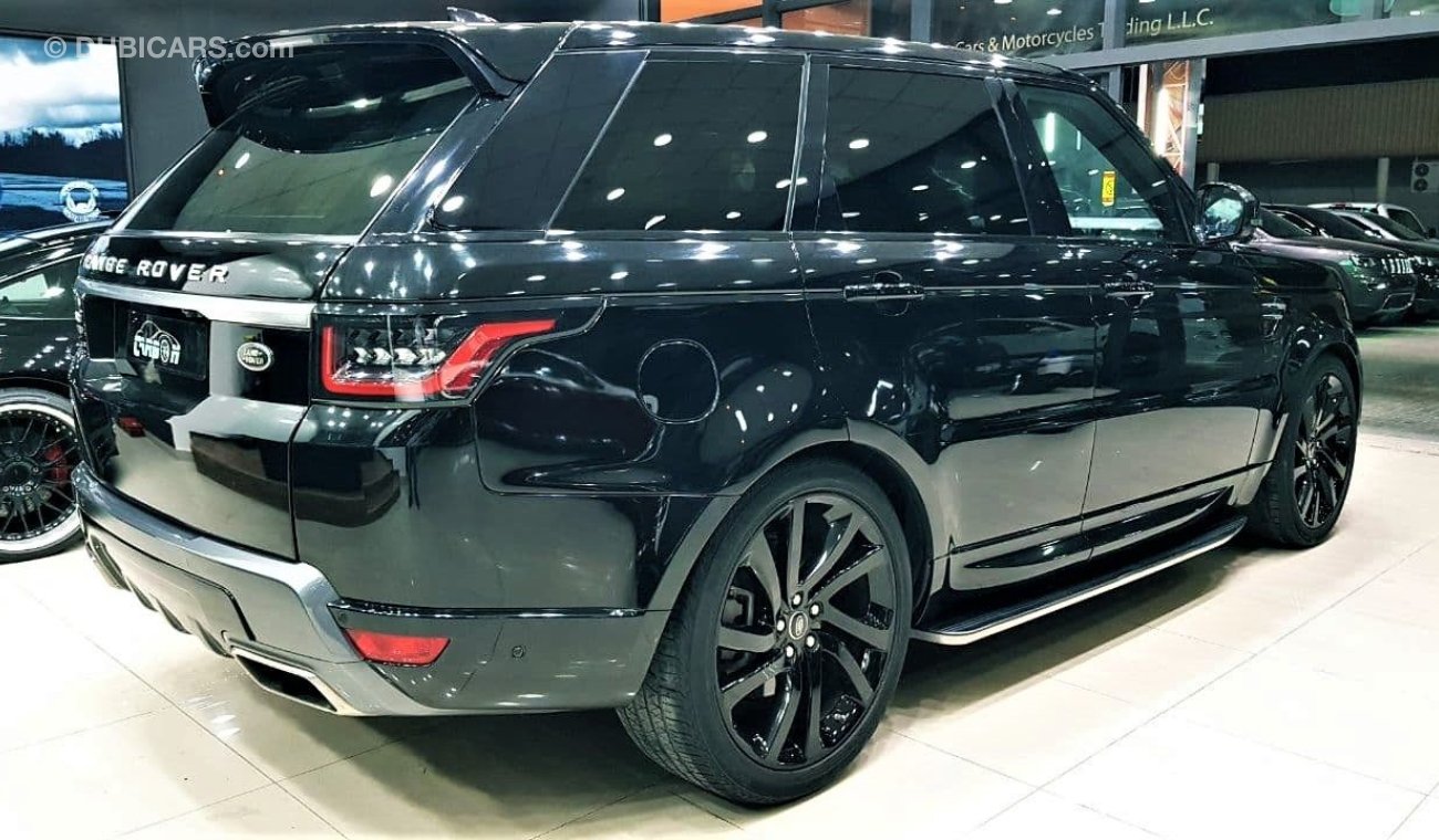 لاند روفر رانج روفر سبورت سوبرتشارج RANGE ROVER SPORT V6 SUPERCHARGED 2018 MODEL WITH 45K KM FOR 239,000 AED ONLY