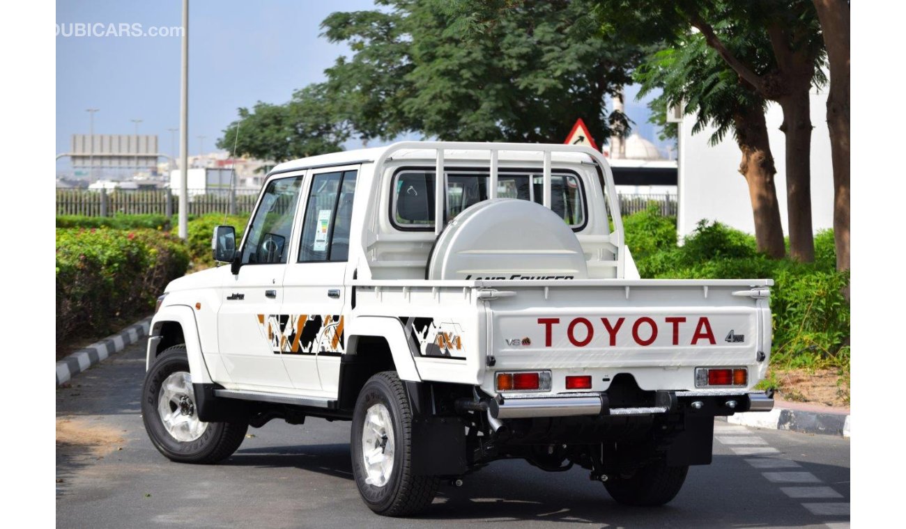 تويوتا لاند كروزر بيك آب 79 DOUBLE CAB LIMITED LX V8 4.5L TURBO DIESEL 5 SEAT MT