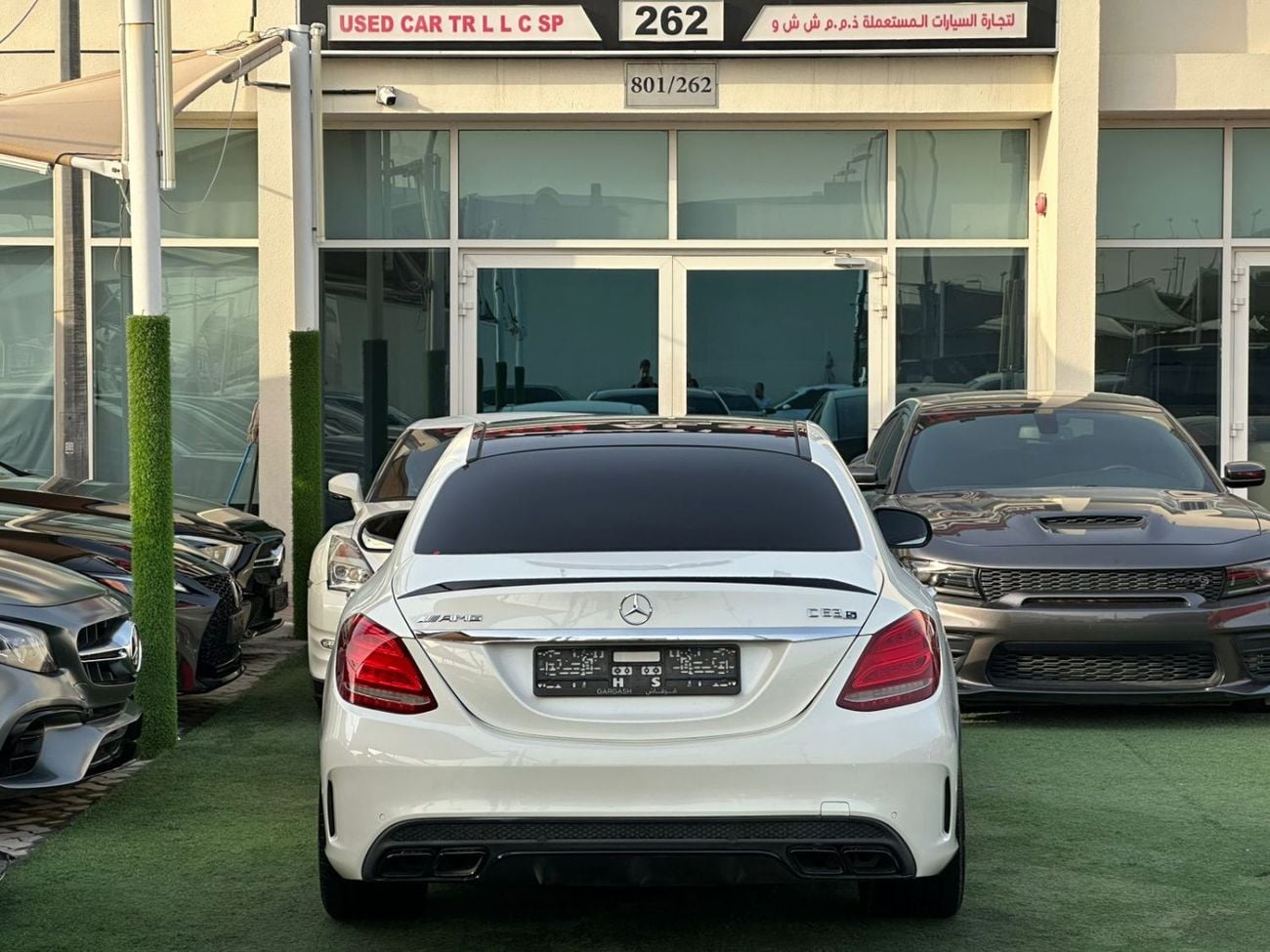 مرسيدس بنز C 36 AMG مرسيدس بنز AMG C63S خليجي 2015 فل ابشن صبغ وكاله بحاله ممتازه