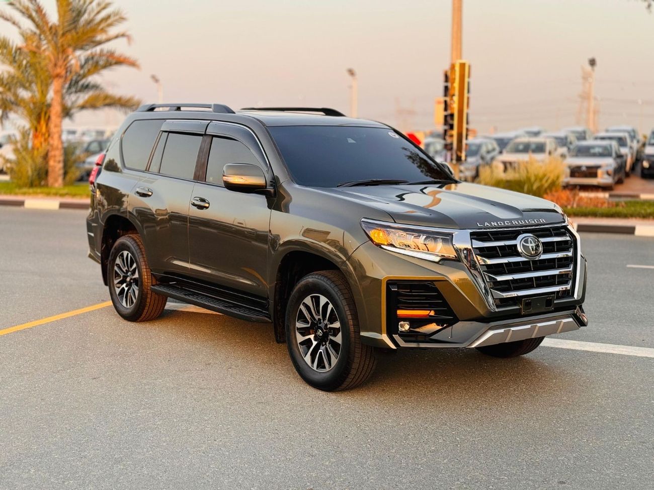 Toyota Prado LIMGENE BODY KIT INSTALLED | ELECTRIC SEAT | 2019 | RHD | 2.8L DIESEL | SUNROOF | BACK TIRE