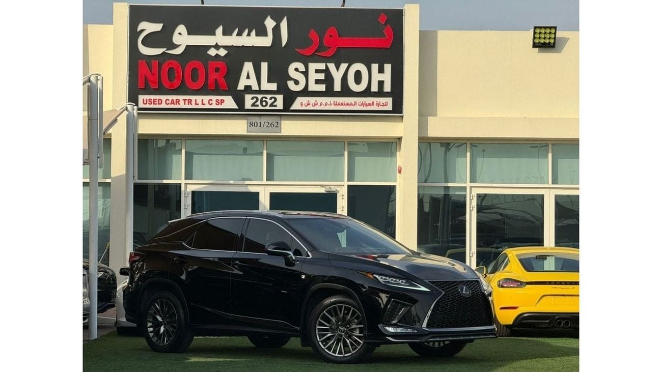 لكزس RX 350 F-سبورت لكزس RX 350 2020 F SPORT وارد كندا صبغ وكالة كلين تايتل صبغ وكالة بحاله ممتازه