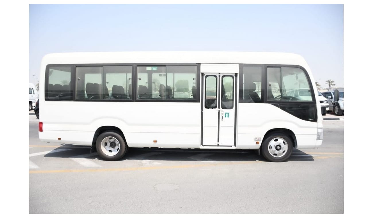 Toyota Coaster 4.2L DIESEL 30-SEATS MANUAL OPEN AUTOMATIC GATE WHITE 2023