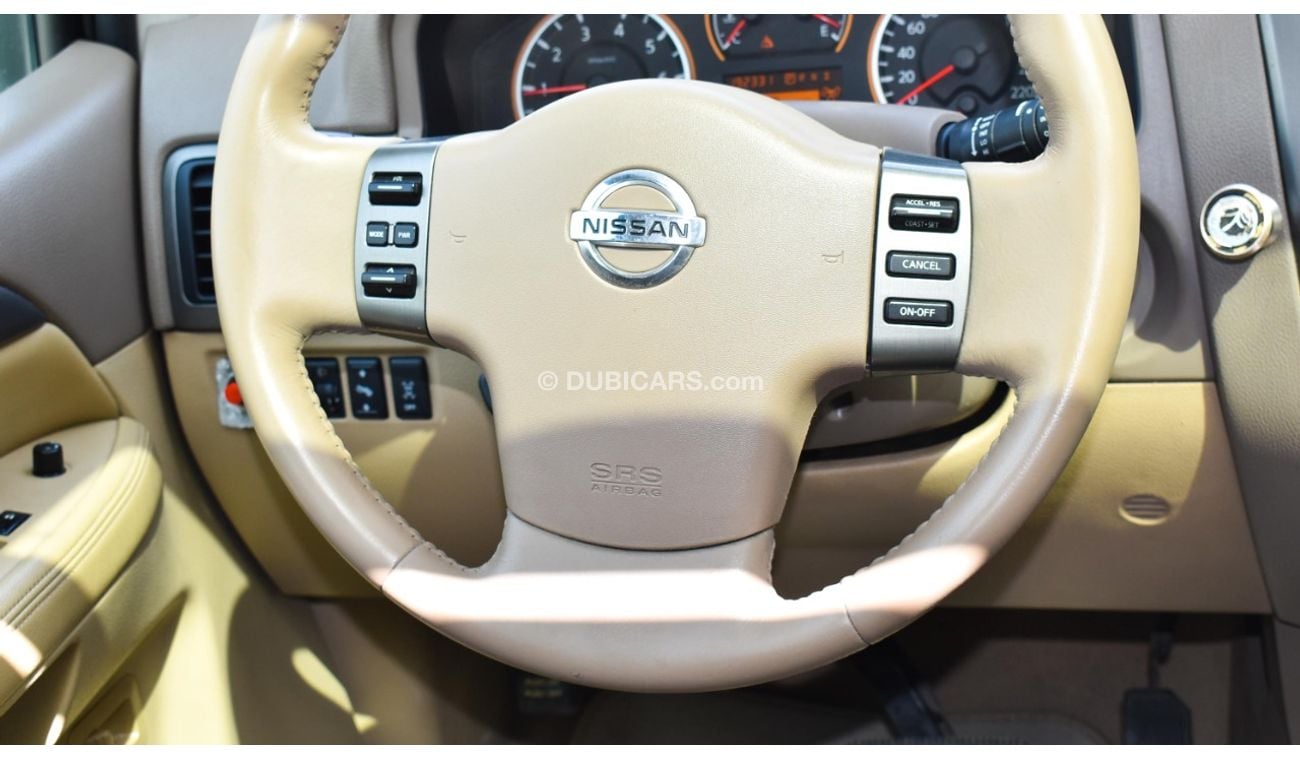 Nissan Armada SE, 2011 Gulf model, number one, cruise control slot, sensor wheels, rear camera, rear spoiler, in e