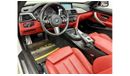BMW 440i 2017 BMW 440i M-Sport Convertible, Warranty, Full Options, Low Kms, GCC