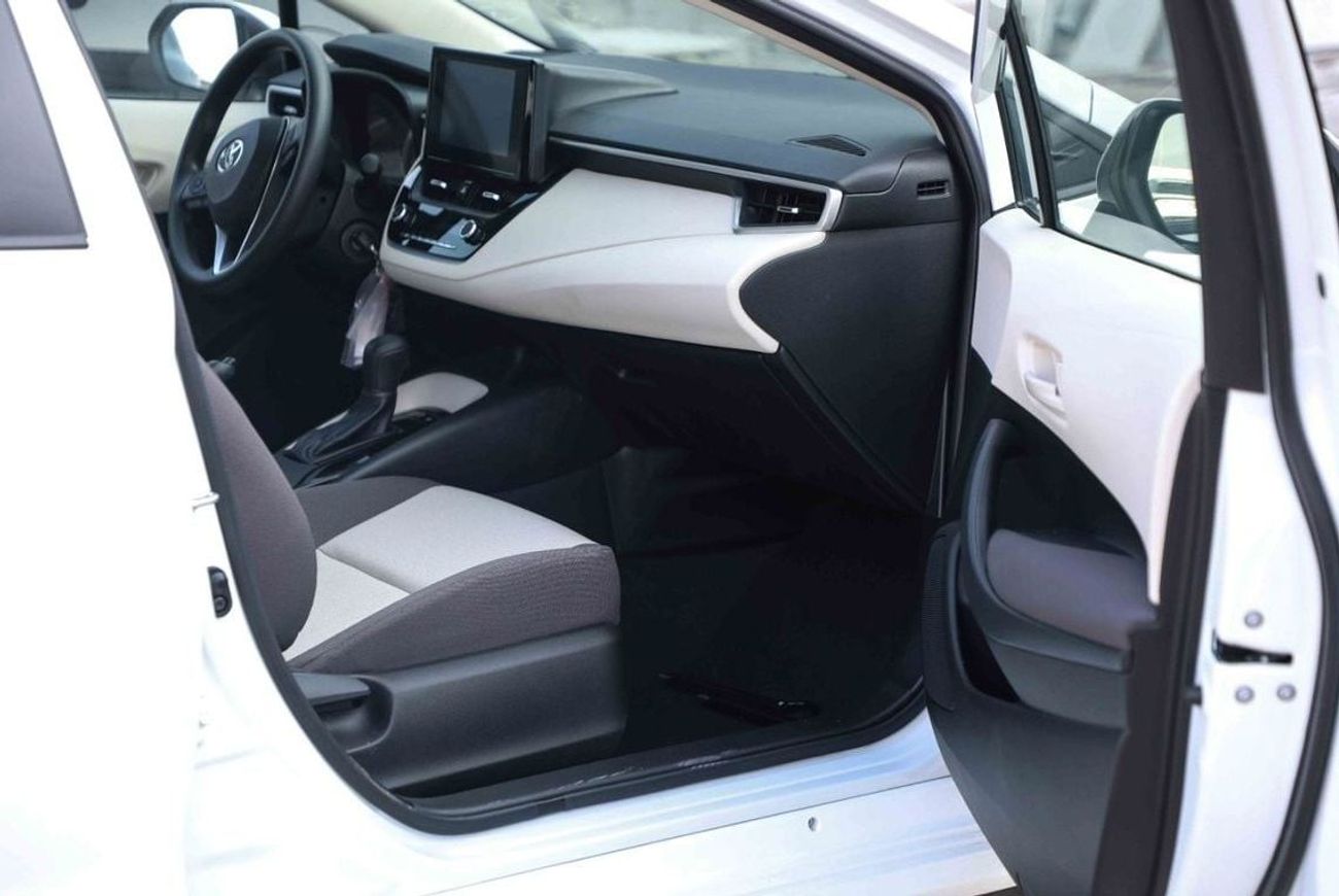 Toyota Corolla 2024 TOYOTA COROLLA LOW HYBRID 1.8 - SUPER WHITE inside FROMAGE | Export Only