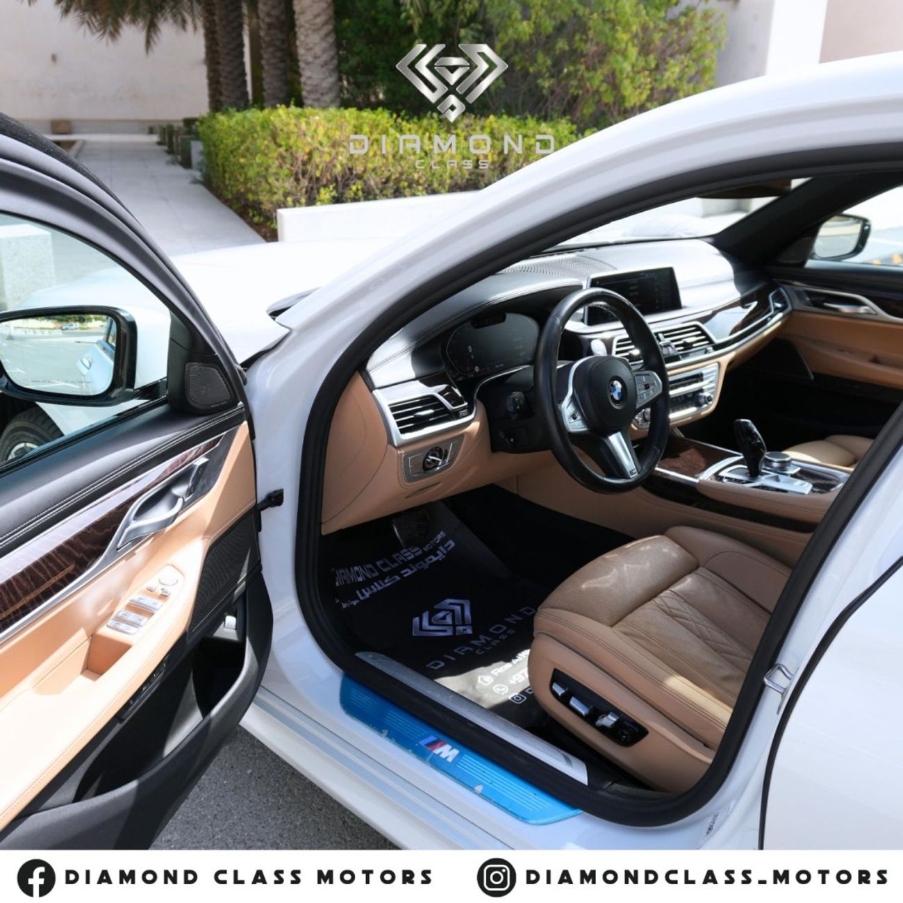 BMW 730Li Luxury M Sport Package 2.0L BMW 730Li  M-kit Top Option  Panoramic  2021 GCC  Under Warranty