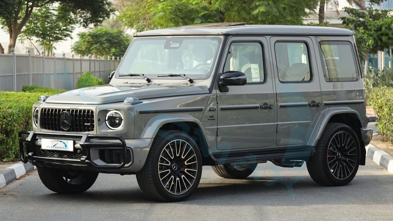 Mercedes Benz G63 AMG STD V8 4.0L Biturbo EQ Boost GCC 2026 With 2 Years Warranty Unlimited Mileage @Official Dealer