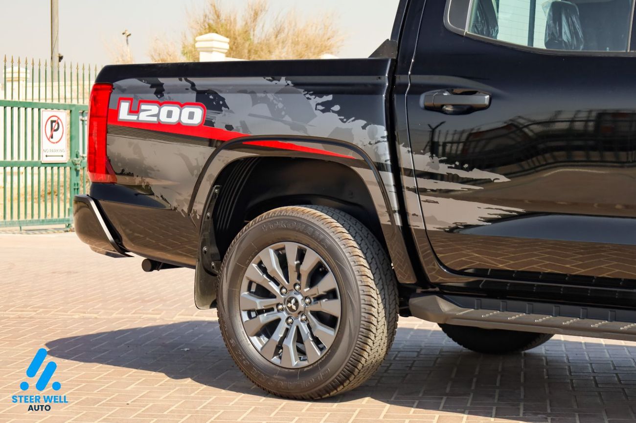 ميتسوبيشي L200 2027 GLS Plus | 2.4L Petrol 16-Valve MPI Engine - 4WD | 5-Speed Manual | Export Only