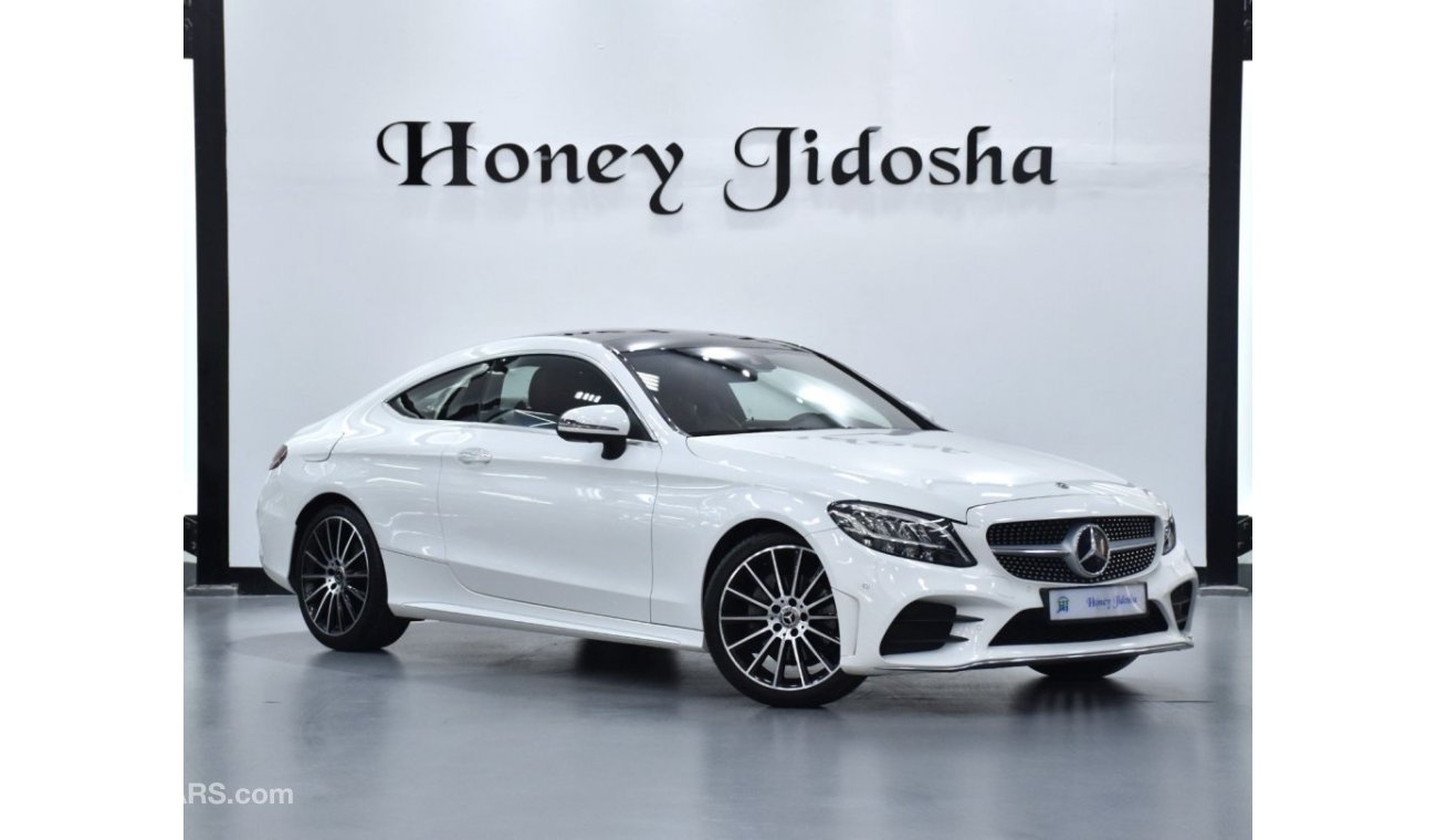 Mercedes-Benz C 200 Coupe EXCELLENT DEAL for our Mercedes Benz C200 Coupe ( 2019 Model ) in White Color GCC Specs