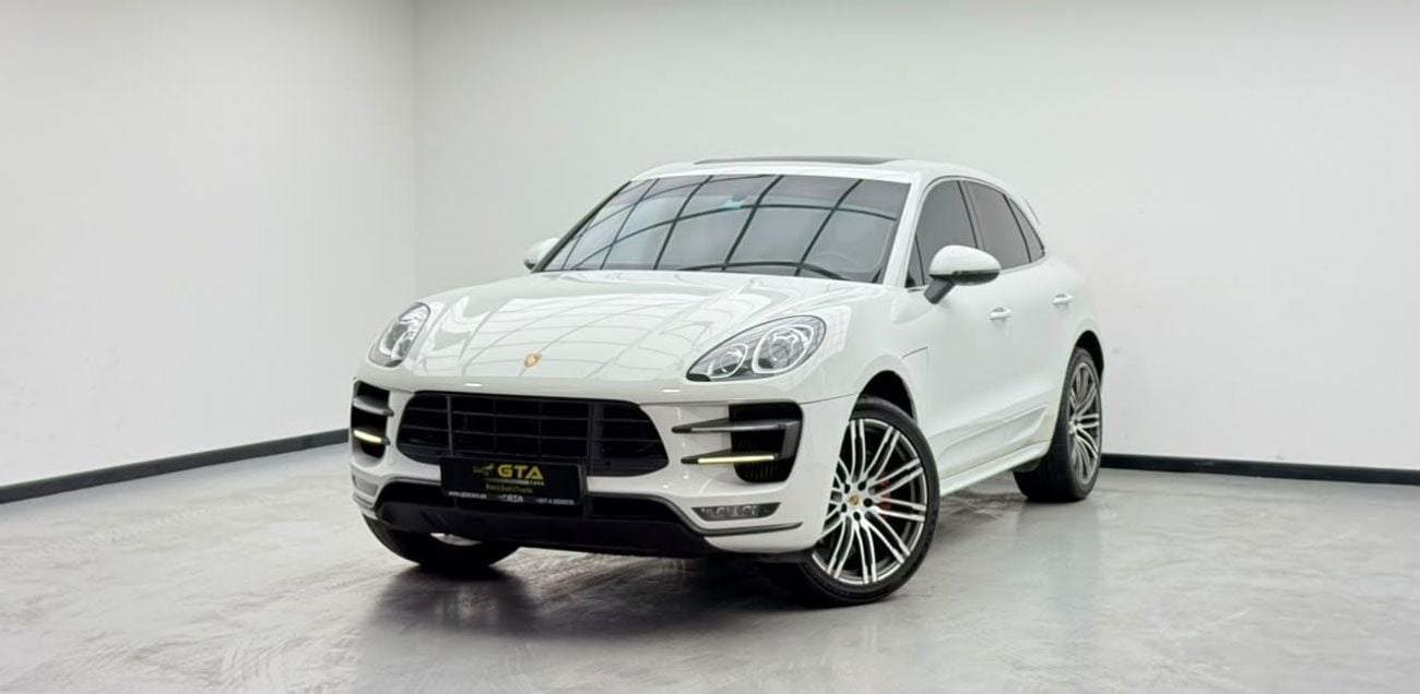 بورش ماكان TURBO 2015 Porsche Macan Turbo, Service History, Excellent Condition, GCC Specs.