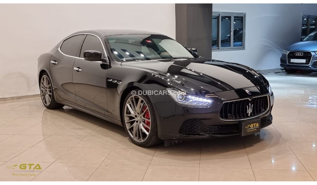 Maserati Ghibli 2016 Maserati Ghibli S Q4, Warranty, Full Service History, Low KMs GCC